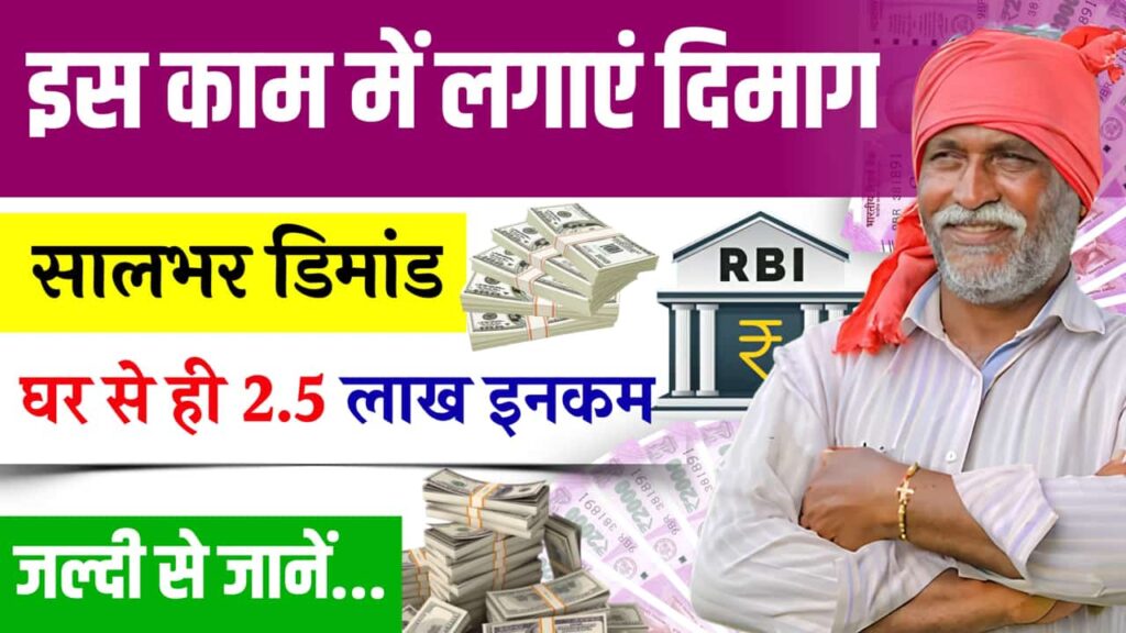 Successful Business Idea Village man Brain Home